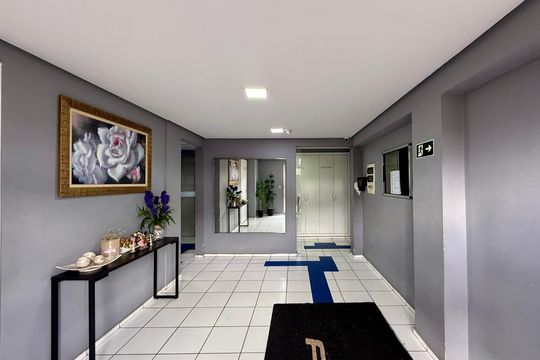 Hall Social Bloco de apartamento à venda com 2 quartos, 49m² em Jardim São Luís, São Paulo
