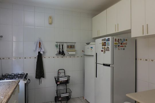 Cozinha  de casa de condomínio à venda com 3 quartos, 198m² em Baeta Neves, São Bernardo do Campo