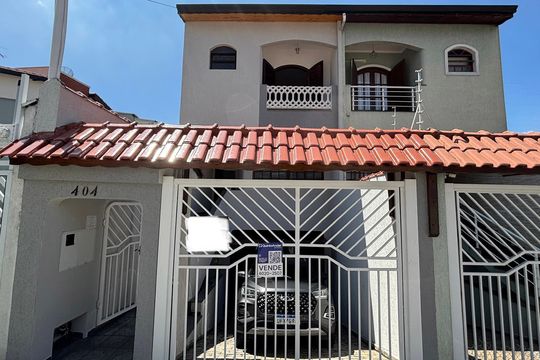 Fachada de casa à venda com 4 quartos, 232m² em Vila Alpina, Santo André