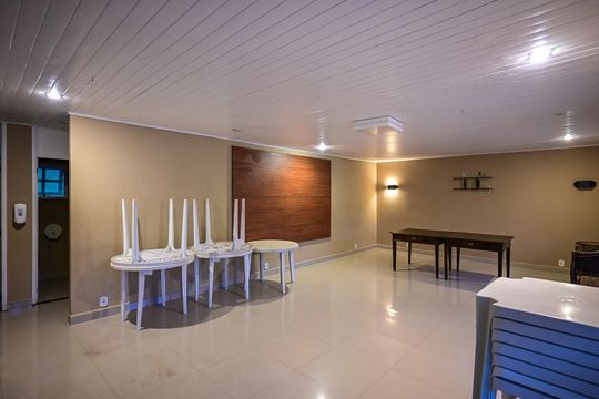 Salão de Festa de casa de condomínio para alugar com 3 quartos, 153m² em Jardim Rosa Maria, São Paulo