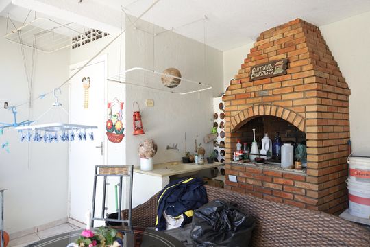 Área da Churrasqueira de casa à venda com 3 quartos, 135m² em Itaquera, São Paulo