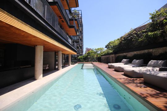Área comum - Piscina de apartamento para alugar com 2 quartos, 79m² em Petrópolis, Porto Alegre