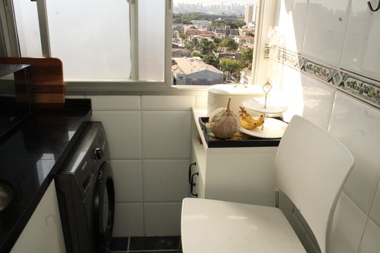 Área de Serviço de apartamento à venda com 2 quartos, 52m² em Cambuci, São Paulo