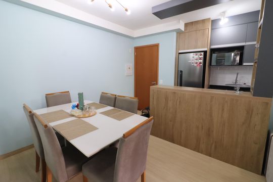 Sala de apartamento à venda com 2 quartos, 47m² em Jardim Boa Vista (zona Oeste), Osasco