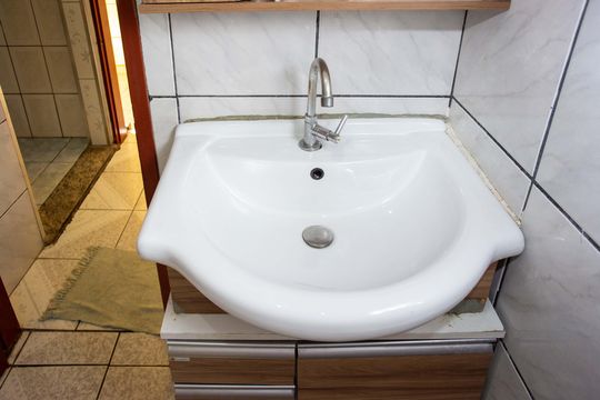 Banheiro de casa à venda com 3 quartos, 112m² em Jardim Promissao, Diadema