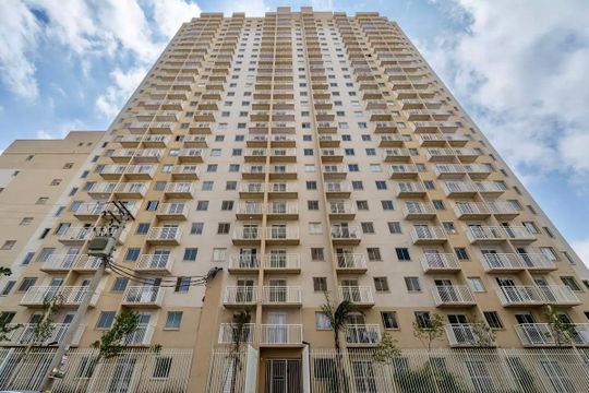 Fachada de apartamento à venda com 1 quarto, 29m² em Jardim Itacolomi, São Paulo