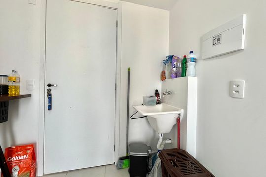 Área de Serviço de apartamento à venda com 1 quarto, 29m² em Jardim Itacolomi, São Paulo