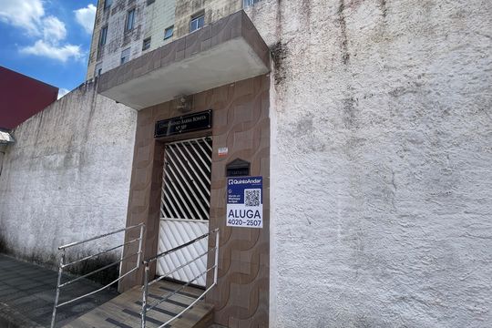 Fachada do Prédio de apartamento para alugar com 2 quartos, 44m² em Cidade Tiradentes, São Paulo