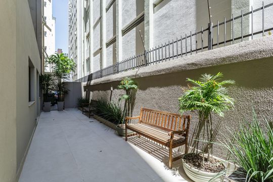 Área comum de apartamento para alugar com 3 quartos, 116m² em Itaim Bibi, São Paulo