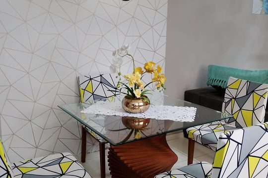 Sala de apartamento à venda com 2 quartos, 88m² em Cidade São Jorge, Santo André