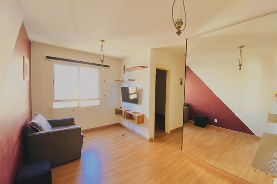 Sala de apartamento à venda com 2 quartos, 44m² em Ponte Grande, Guarulhos