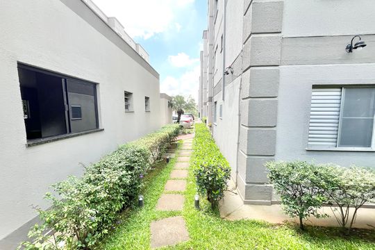 Área externa de apartamento para alugar com 2 quartos, 45m² em Jaraguá, São Paulo