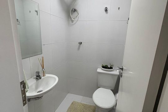Banheiro de apartamento para alugar com 3 quartos, 160m² em Chora Menino, São Paulo