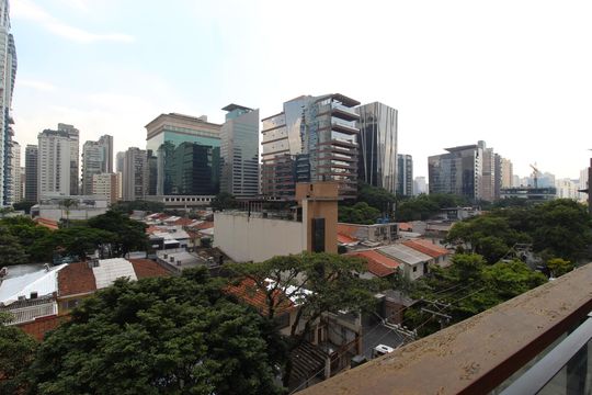 Vista de apartamento para alugar com 1 quarto, 63m² em Vila Nova Conceição, São Paulo
