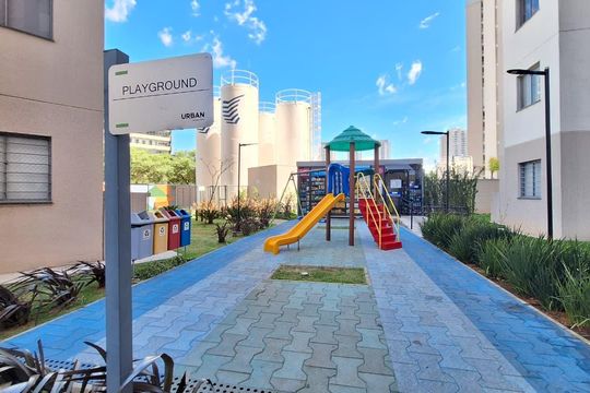 Área comum - Playground de apartamento à venda com 1 quarto, 30m² em Barra Funda, São Paulo