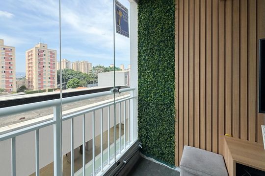 Sacada  de apartamento à venda com 2 quartos, 50m² em Assunção, São Bernardo do Campo
