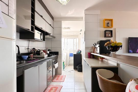 Cozinha de apartamento à venda com 3 quartos, 70m² em Assunção, São Bernardo do Campo