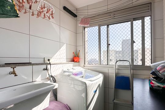 Área de Serviço de apartamento à venda com 3 quartos, 70m² em Assunção, São Bernardo do Campo