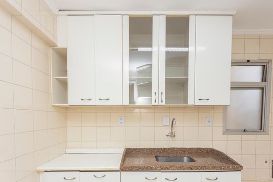 Cozinha de apartamento à venda com 2 quartos, 47m² em Vila Emir, São Paulo