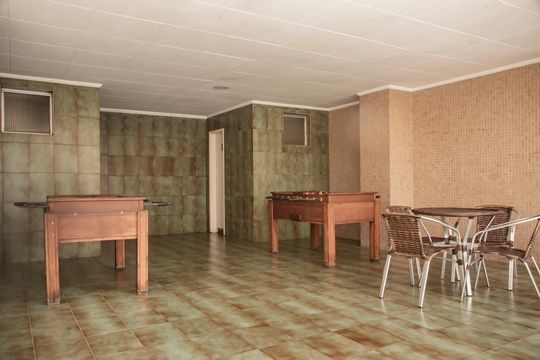 Área comum - Espaço de jogos de apartamento à venda com 3 quartos, 110m² em Vila Clementino, São Paulo
