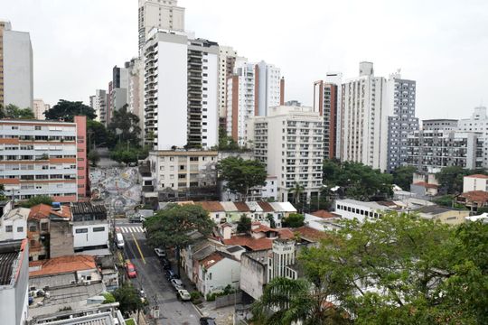 Vista de kitnet/studio à venda com 1 quarto, 25m² em Cerqueira César, São Paulo