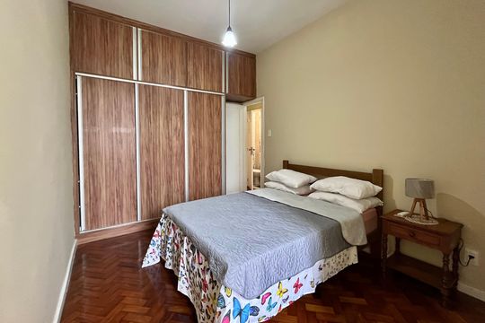 Quarto 2 de apartamento para alugar com 3 quartos, 90m² em Ipanema, Rio de Janeiro