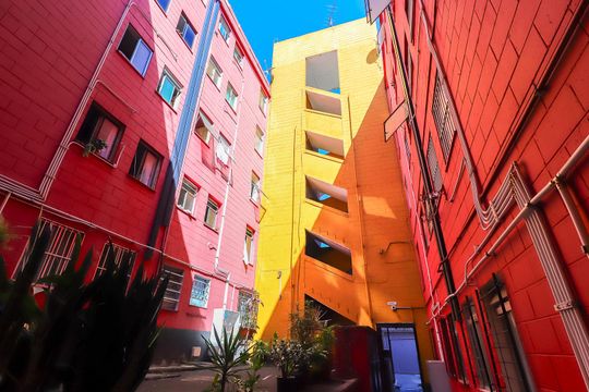 Área externa de apartamento para alugar com 2 quartos, 34m² em Conjunto Habitacional Barro Branco I, São Paulo