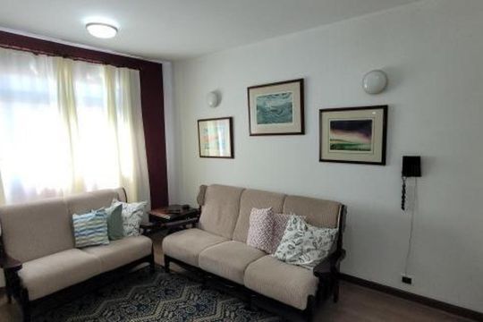 Sala de apartamento à venda com 3 quartos, 77m² em Vila Lageado, São Paulo