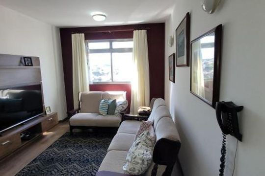 Sala de apartamento à venda com 3 quartos, 77m² em Vila Lageado, São Paulo