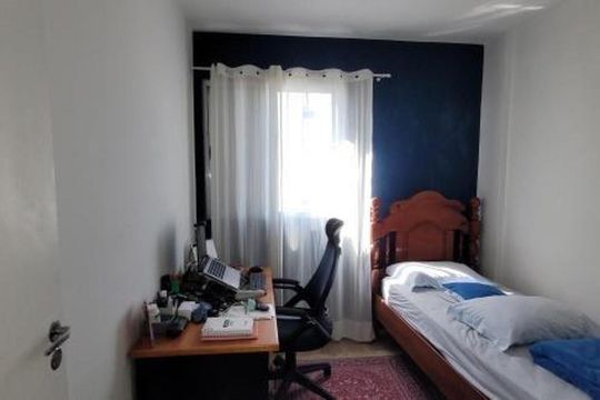 Quarto de apartamento à venda com 3 quartos, 77m² em Vila Lageado, São Paulo