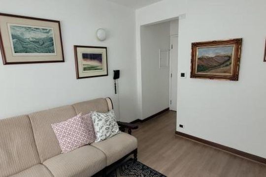 Sala de apartamento à venda com 3 quartos, 77m² em Vila Lageado, São Paulo