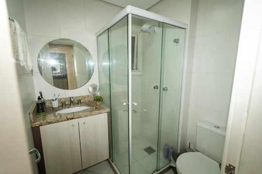 Banheiro Social de apartamento à venda com 2 quartos, 133m² em Cristo Redentor, Porto Alegre