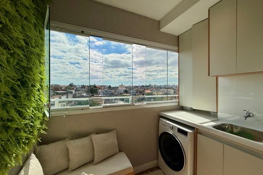 Sacada de apartamento à venda com 2 quartos, 37m² em Jardim São Luís, São Paulo