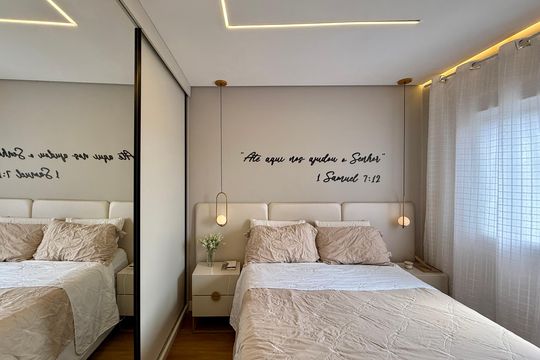 Quarto 1 de apartamento à venda com 2 quartos, 37m² em Jardim São Luís, São Paulo