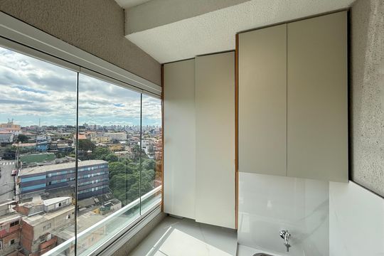 Área de Serviço de apartamento à venda com 2 quartos, 37m² em Jardim São Luís, São Paulo