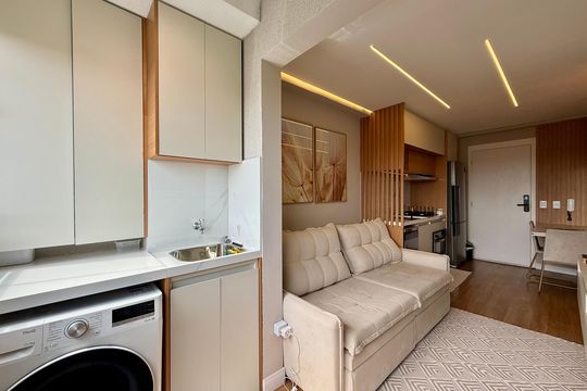 Sacada de apartamento à venda com 2 quartos, 37m² em Jardim São Luís, São Paulo