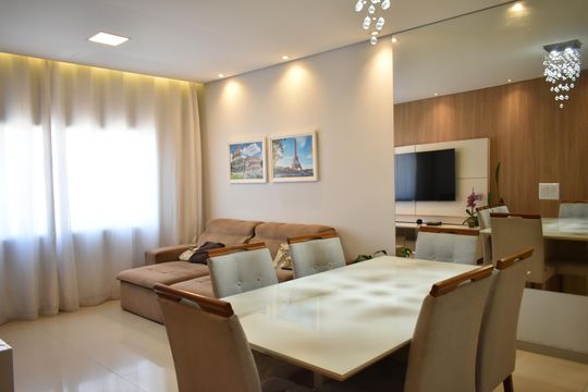 Sala de apartamento à venda com 2 quartos, 104m² em Mirandópolis, São Paulo