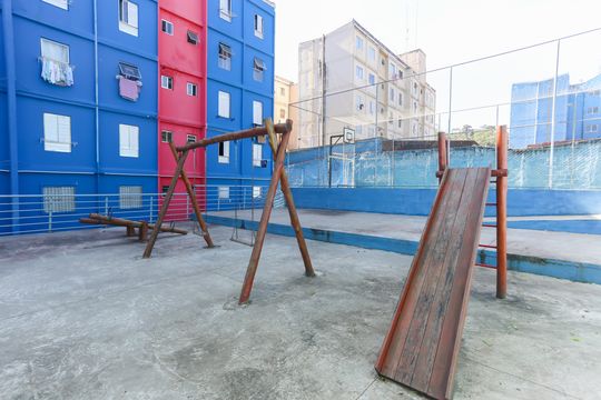 Área comum - Playground de apartamento para alugar com 2 quartos, 48m² em Cidade Tiradentes, São Paulo
