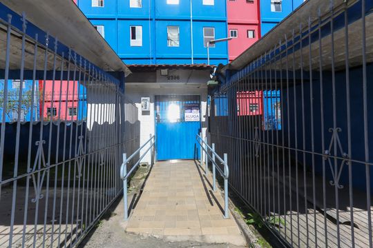 Área comum - Entrada de apartamento para alugar com 2 quartos, 48m² em Cidade Tiradentes, São Paulo