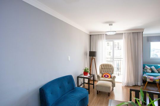 Sala de apartamento à venda com 2 quartos, 63m² em Centro, Diadema