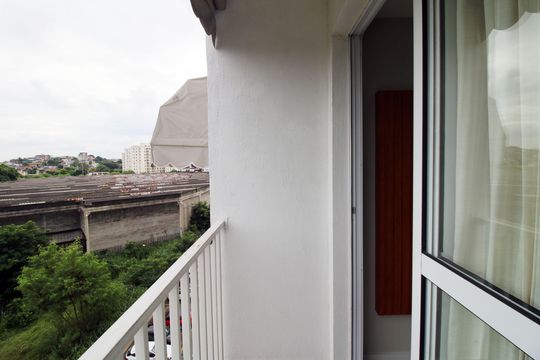 Varanda de apartamento à venda com 2 quartos, 45m² em Vicente de Carvalho, Rio de Janeiro