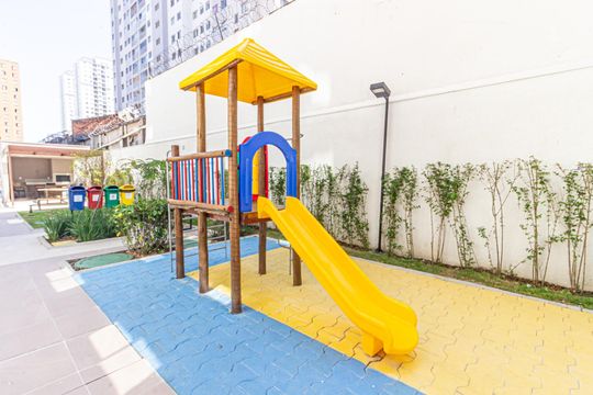 Área comum - Playground de apartamento à venda com 1 quarto, 28m² em Brás, São Paulo