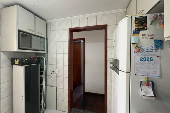 Cozinha de apartamento à venda com 2 quartos, 56m² em Vila Pirituba, São Paulo