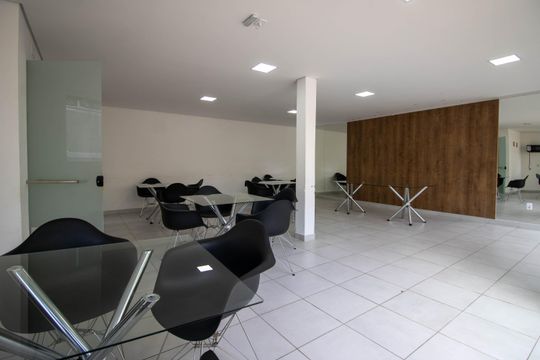 Salão de festas de apartamento à venda com 2 quartos, 41m² em Parque Esmeralda, São Paulo