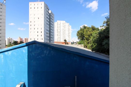 Vista Sala de apartamento à venda com 2 quartos, 41m² em Parque Esmeralda, São Paulo