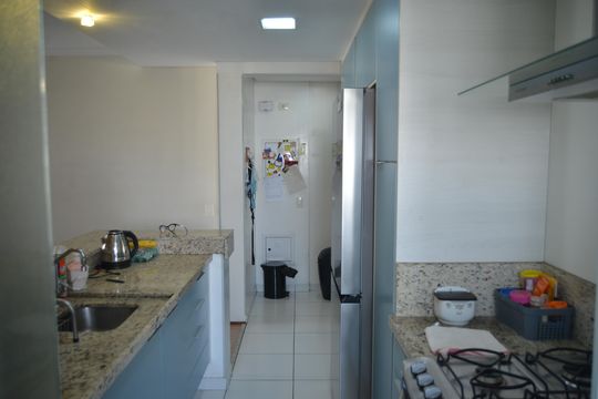 Cozinha de apartamento à venda com 3 quartos, 102m² em Jardim, Santo André