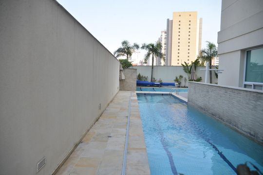 Área comum - Piscina de apartamento à venda com 3 quartos, 102m² em Jardim, Santo André