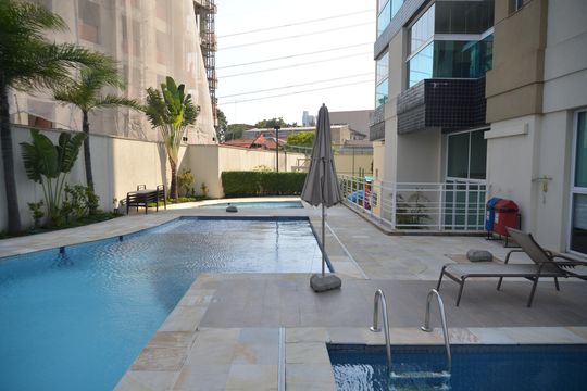 Área comum - Piscina de apartamento à venda com 3 quartos, 102m² em Jardim, Santo André
