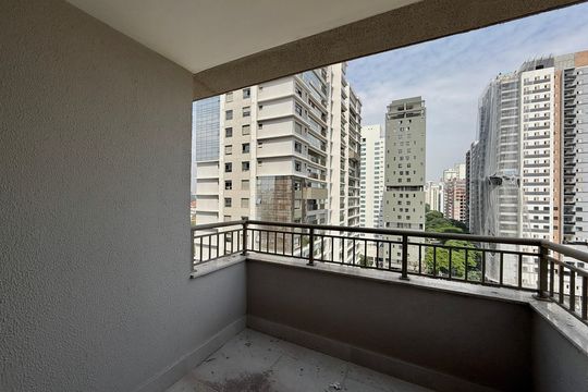 Sacada de apartamento à venda com 2 quartos, 44m² em Campo Belo, São Paulo