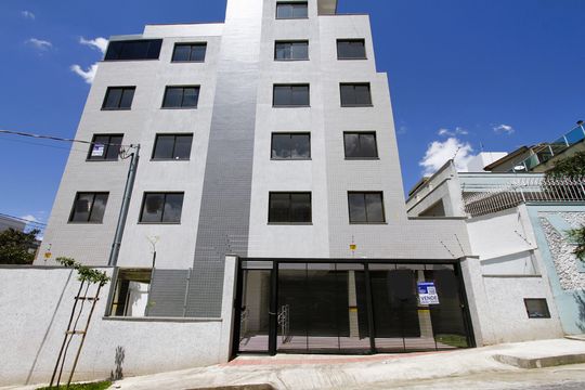 Fachada de apartamento à venda com 2 quartos, 59m² em Nova Granada, Belo Horizonte
